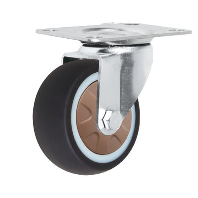 Ελαφριά Universal Castor Wheels, TPR έπιπλα Καστούρες OEM ODM