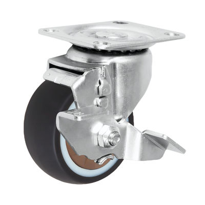 Ελαφριά Universal Castor Wheels, TPR έπιπλα Καστούρες OEM ODM