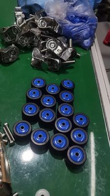 Dajin TPR ατσάλινα τροχιά 50mm Μεγάλη χωρητικότητα 150kg